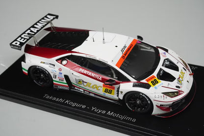 1:43 Spark SGT010 JLOC Lamborghini GT3 GT300 Super GT 2021 #88 Takashi Kogure / Yuya Motojima