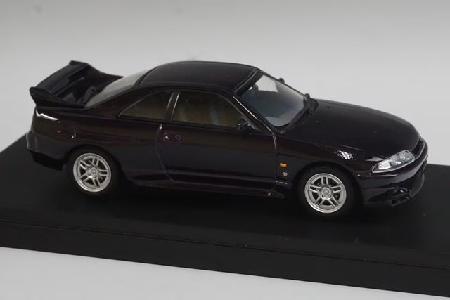 1:43 KYOSHO 03341MP Nissan Skyline GT-R (BCNR33) 1995 Midnight Purple