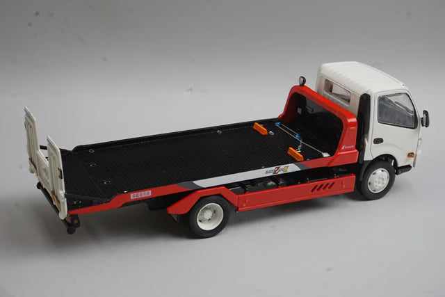1:43 KYOSHO 67391W Hino Dutro Far East Flat Top Zero II White