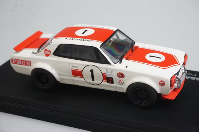 1:43 RAI'S H7437101 Nissan Skyline GT-R Racing (KPGC10) Fuji Grand Championship 1971 #1 Kunimitsu Takahashi