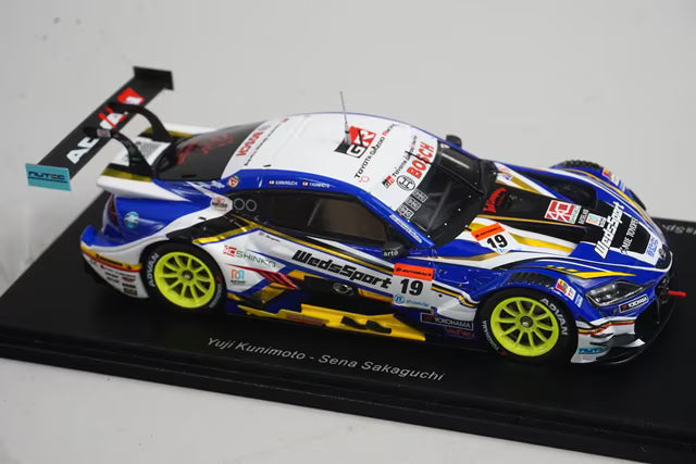 1:43 Spark SGT027 Toyota WedsSports ADVAN GR Supra BANDOH GT500 Super GT 2022 #19 Yusuke Kunimoto / Seinan Sakaguchi