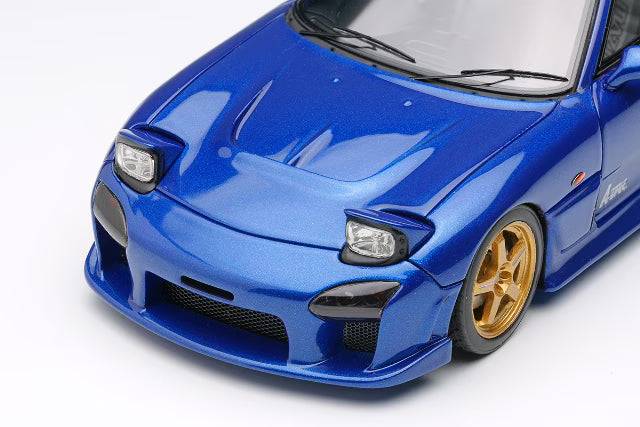 [ Pre-order ] EM816A Make Up EIDOLON 1:43 Mazda RX-7 (FD3S) Mazdaspeed GT Concept with Open Headlights, Innocent Blue Mica