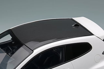 [ Pre-order ] EML182A Make Up EIDOLON 1:18 Toyota GR Yaris RZ High Performance 2024 Super White 2