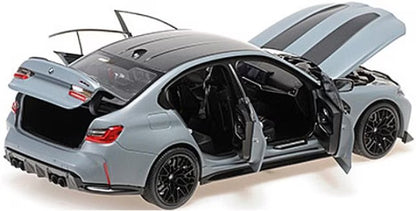 [ Pre-order ] 110023501 MINICHAMPS 1:18 BMW M3 CS 2023 Gray Metallic