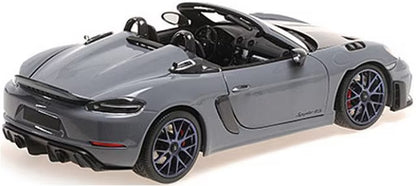 [ Pre-order ] 110063130 MINICHAMPS 1:18 Porsche Spyder RS 2024 Gray Weissach Package