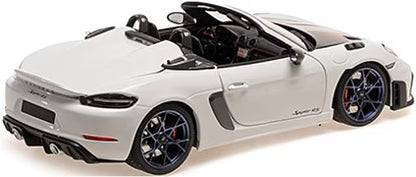[ Pre-order ] 110063131 MINICHAMPS 1:18 Porsche Spyder RS 2024 White Weissach Package