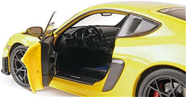 [ Pre-order ] 110062124 MINICHAMPS 1:18 Porsche Cayman GT4 RS 2024 Yellow Weissach Package