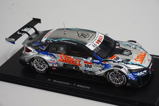 1:43 Spark SGT164 Stanley Civic Type R-GT Team Kunimitsu GT500 Super GT 2024 #100 Naoki Yamamoto / Tadasuke Makino