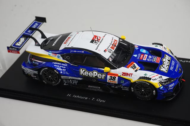 1:43 Spark 43SGT25038 KeePer Celmo GR Supra TGR Team GT500 Super GT 2025 #38 Hiroaki Ishiura / Toshiki Oyu