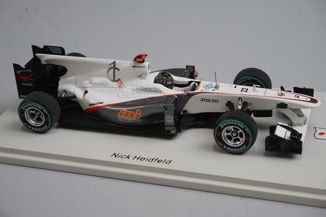 1:43 Spark SJ002 Sauber C29 Japanese GP 2010 #22 N. Heidfeld