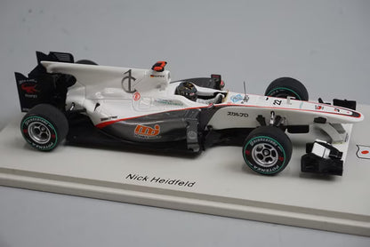 1:43 Spark SJ002 Sauber C29 Japanese GP 2010 #22 N. Heidfeld