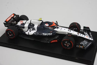 1:43 Spark SCS243 Suzuka Circuit Custom Scuderia AlphaTauri AT04 Levovo #22 Yuki Tsunoda, Japanese GP 2023