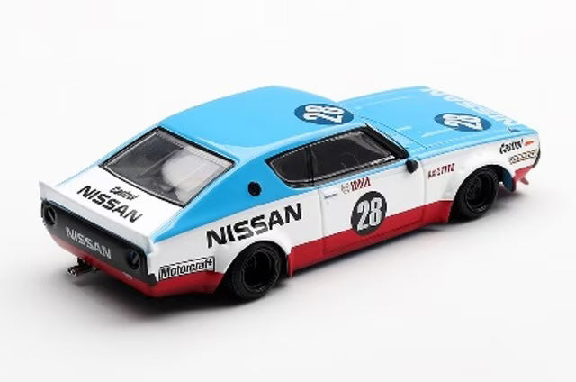 [ Pre-order ] MGT01212-R TSM MINI-GT 1:64 Nissan Skyline Kenmeri Liberty Walk Nissan Racing '75 Concept (Right-hand drive)