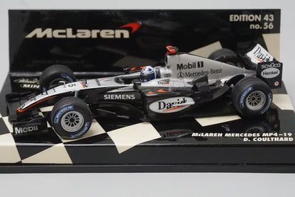 1:43 MINICHAMPS 530044305 McLaren Mercedes MP4-19 #5 D. Coulthard