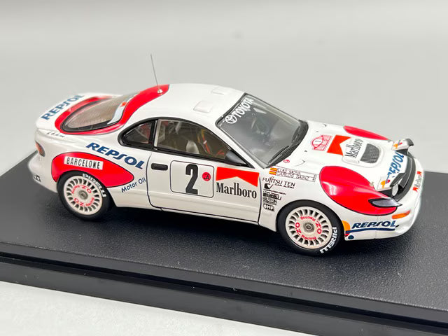 1:43 HPI 8003 Toyota Celica Turbo 4WD Monte Carlo 1992 #2 Marlboro specification