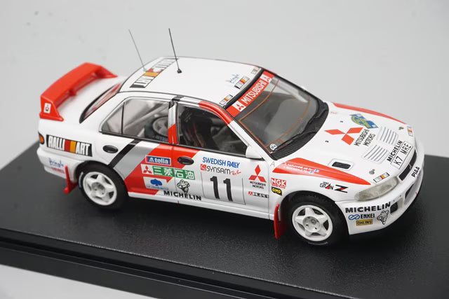 1:43 HPI 8548 Mitsubishi Mirage Lancer Evolution II Sweden 1995 #11