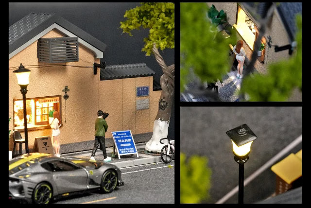 SCJ82051-A 収蔵家 Diorama 1:64 Nanjing, Yihe Road No. 12, Famous Cafe in Nanjing