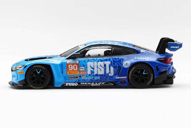 [ Pre-order ] MGT01215-CH TSM MINI-GT 1:64 BMW M4 GT3 EVO China GT 2025 #90 FIST Team AAI (Left Hand Drive) China Limited