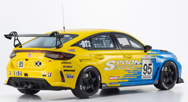 KSR18067Y KYOSHO 1:18 Honda Civic (FL5) Spoon #95 ~ Samurai Series