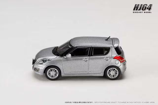 [ Pre-order ] HJ641082S Hobby Japan 1:64 Suzuki Swift Sport (ZC32S) Platinum Silver Metallic