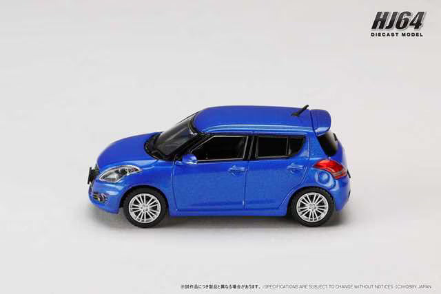 [ Pre-order ] HJ641082BL Hobby Japan 1:64 Suzuki Swift Sport (ZC32S) Boost Blue Pearl Metallic