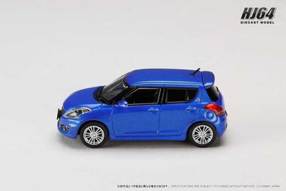 [ Pre-order ] HJ641082BL Hobby Japan 1:64 Suzuki Swift Sport (ZC32S) Boost Blue Pearl Metallic