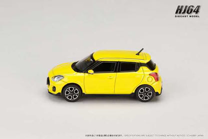 [ Pre-order ] HJ641083AY Hobby Japan 1:64 Suzuki Swift Sport ZC33S Champion Yellow