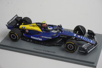 1:43 Spark S9554 Williams FW46 F1 Team Mexican GP 2024 #43 F. Colapinto