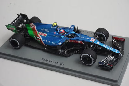 1:43 Spark S7852 Alpine A521 Saudi Arabian GP 4th 2021 #31 E. Ocon