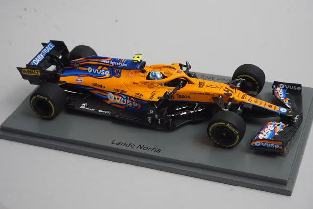 1:43 Spark S7855 McLaren MCL35M Abu Dhabi GP 2021 #4 L. Norris
