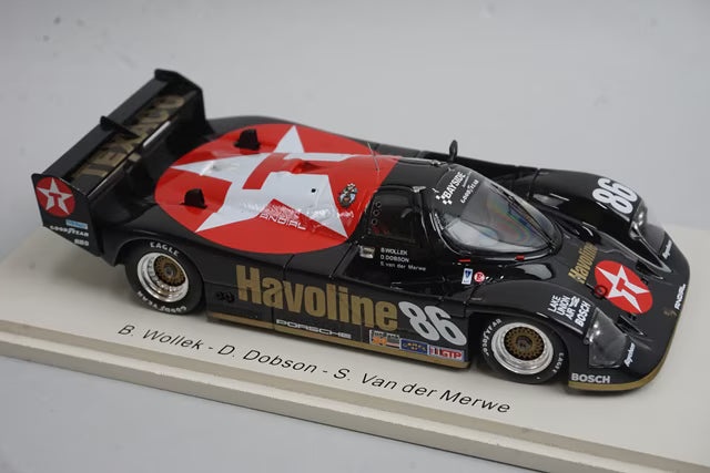 1:43 Spark S2988 Porsche 926 Daytona 24H 3rd 1990 #86 B. Wollek / D. Dobson / S. van der Merwe