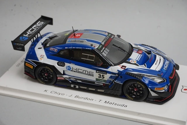 1:43 Spark SJ087 Nissan GT-R NISMO GT3 KCMG Suzuka 10H 6th 2019 #35