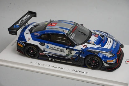 1:43 Spark SJ087 Nissan GT-R NISMO GT3 KCMG Suzuka 10H 6th 2019 #35