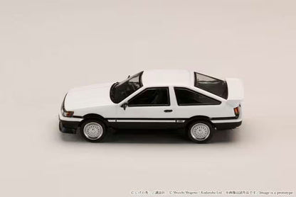 [ Pre-order ] HJDMD008B Hobby Japan 1:64 Toyota Corolla Levin (AE86) Initial D Wataru Akiyama VS Takumi Fujiwara