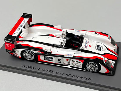 1:43 Spark S0674 Audi R8 Team GOH Le Mans Winner 2004 #5