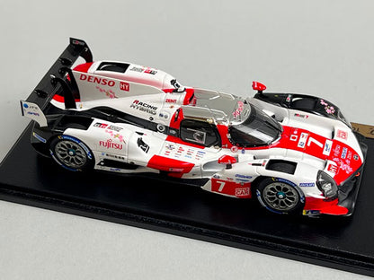 1:43 Spark TBMCE-NGR23-07 TGR Custom Toyota Gazoo Racing GR010 Hybrid Race Car #7