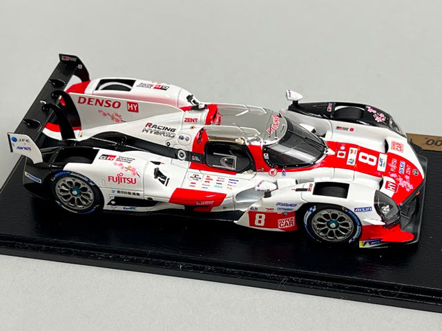 1:43 Spark TBMCE-NGR23-08 TGR Custom Toyota Gazoo Racing GR010 Hybrid Race Car #8