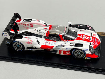 1:43 Spark TBMCE-NGR23-08 TGR Custom Toyota Gazoo Racing GR010 Hybrid Race Car #8