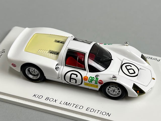 1:43 Spark SKB43024 Kidbox Custom Porsche Carrera 6 (906-120) Japanese GP 1966 #6 Shintaro Taki