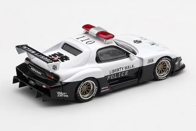 [ Pre-order ] MGT01231-R TSM MINI-GT 1:64 Mazda RX-7 LB-Super Silhouette Police (Right-hand drive)