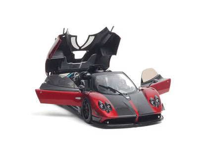 [ Pre-order ] 850612001 BBR 1:18 Pagani Zonda cinque Roadster full open Rosso Dubai - BASIC PACK