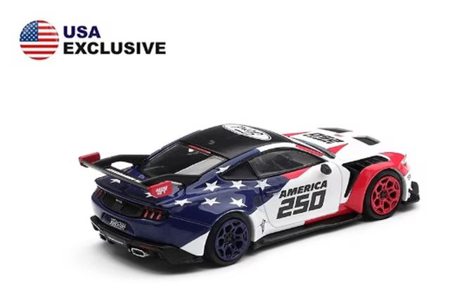 [ Pre-order ] MGT01301-BL TSM MINI-GT 1:64 Ford Mustang GTD 250th Anniversary of the Founding of the United States (Left-hand drive) North America Limited Edition *Blister packaging