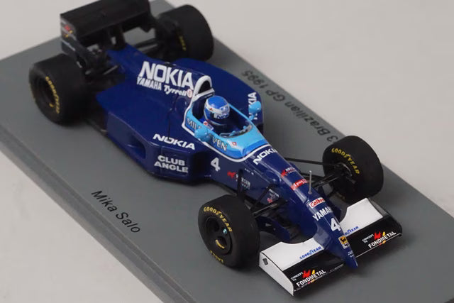 1:43 Spark S6974 Tyrrell 023 F1 Brazilian GP 1995 #4 M. Salo Mild Seven Edition