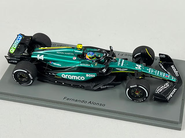 1:43 Spark S9529 Aston Martin Aramco F1 Team AMR24 Saudi Arabian GP 2024 #14 F. Alonso
