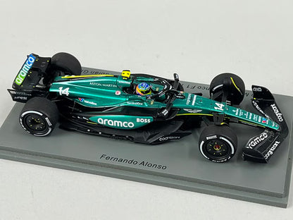 1:43 Spark S9529 Aston Martin Aramco F1 Team AMR24 Saudi Arabian GP 2024 #14 F. Alonso
