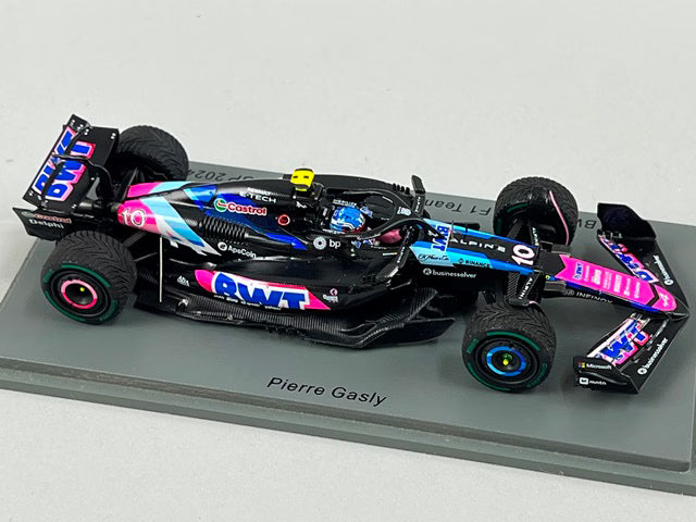 1:43 Spark S9552 BWT Alpine F1 Team A524 Brazilian GP 3rd 2024 #10 P. Gasly