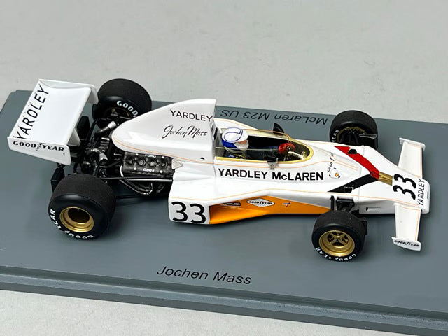1:43 Spark S5740 McLaren M23 US GP 1974 #33 J. Mass