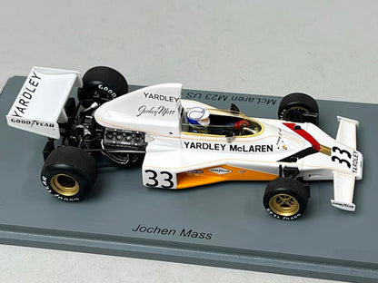 1:43 Spark S5740 McLaren M23 US GP 1974 #33 J. Mass