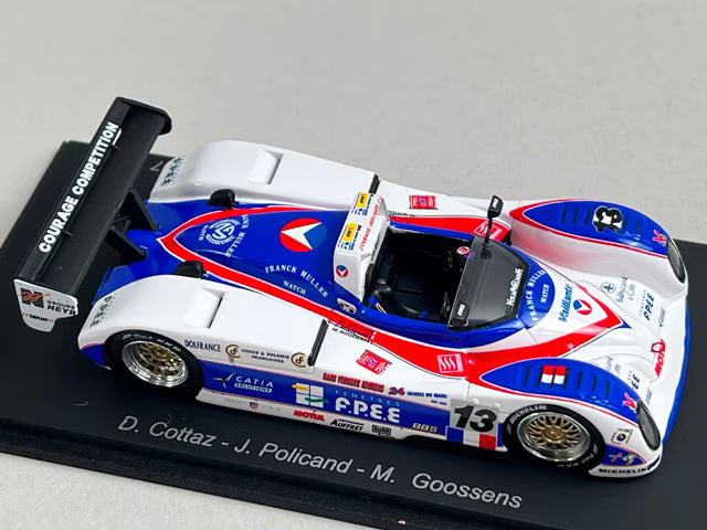 1:43 Spark MV02 Vaillante Custom Courage C41 Courage Competition Le Mans 24H 1997 #13