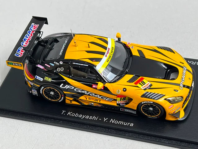 1:43 Spark 43SGT25018 Up Garage AMG GT3 GT300 Super GT 2025 #18 Takashi Kobayashi / Hayato Nomura